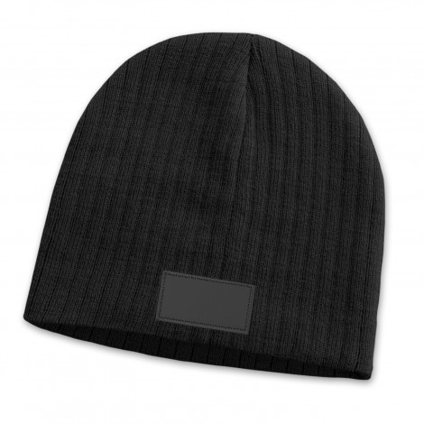 Nebraska Cable Knit Beanie with Patch - Image 5