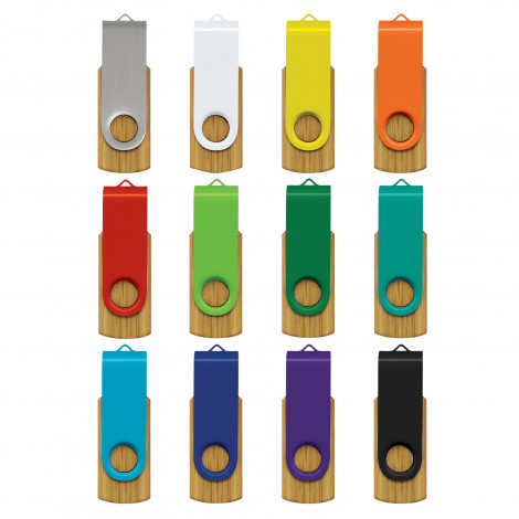 Helix 4GB Bamboo Flash Drive - Image 16