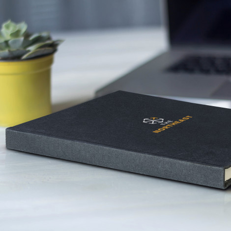 Recycled Cotton Hard Cover Notebook - Image 9