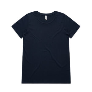 AS Colour Women's Shallow Scoop Tee 4011