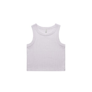 AS Colour Women's Organic Rib Crop Tank 4064G