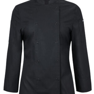 JB's Ladies L/S Snap Button Chef Jacket 5CJL1