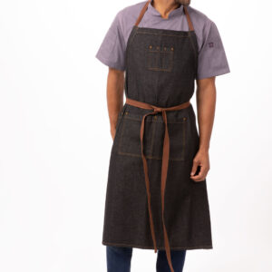 Chefworks Memphis Chefs Bib Apron AB036