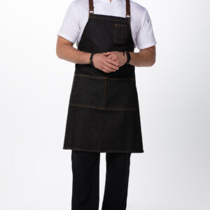 Chefworks  Memphis Denim Cross Back Apron ACRS035