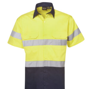 Blue Whale Hi Vis 155 GSM Cotton Twill Shirt C92