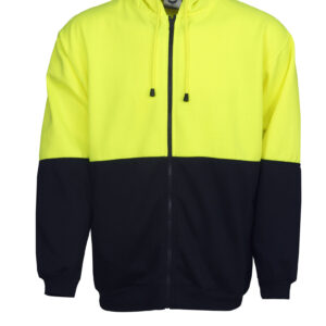 Blue Whale Hi Vis Fleecy Hoodie F94