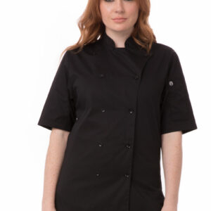 Chef Works Avignon Womens Bistro Shirt KL150-BLK