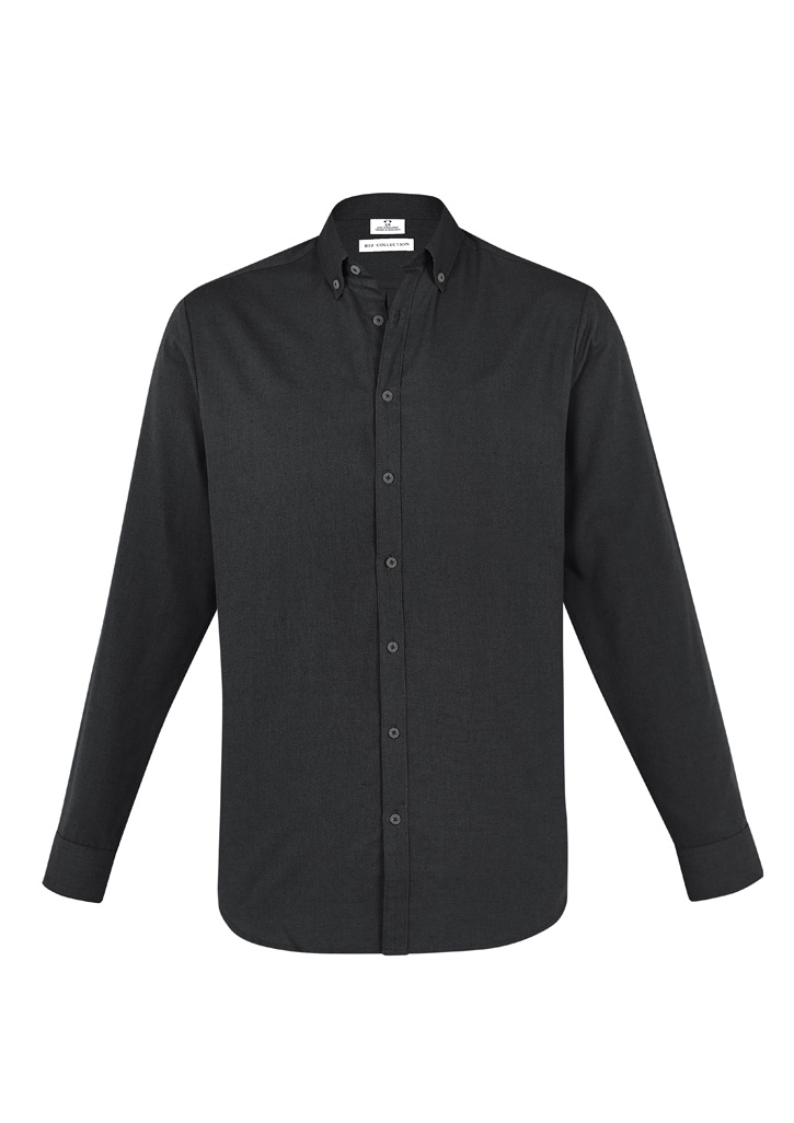 Biz Collection Mens Memphis Long Sleeve Shirt S127ML - Image 5