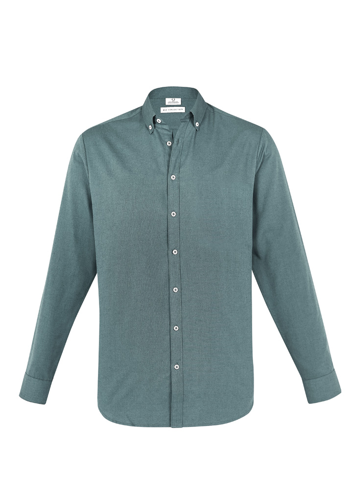 Biz Collection Mens Memphis Long Sleeve Shirt S127ML - Image 3