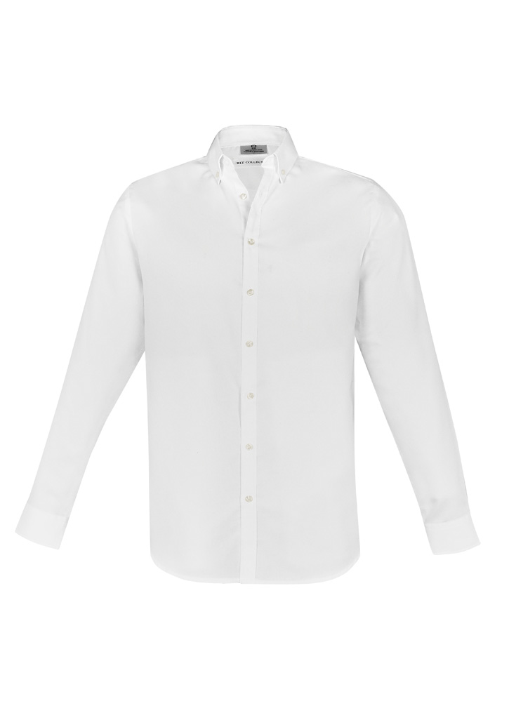 Biz Collection Mens Memphis Long Sleeve Shirt S127ML - Image 2