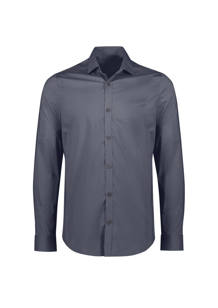 Biz Collection Mens Mason Tailored Long Sleeve Shirt S335ML