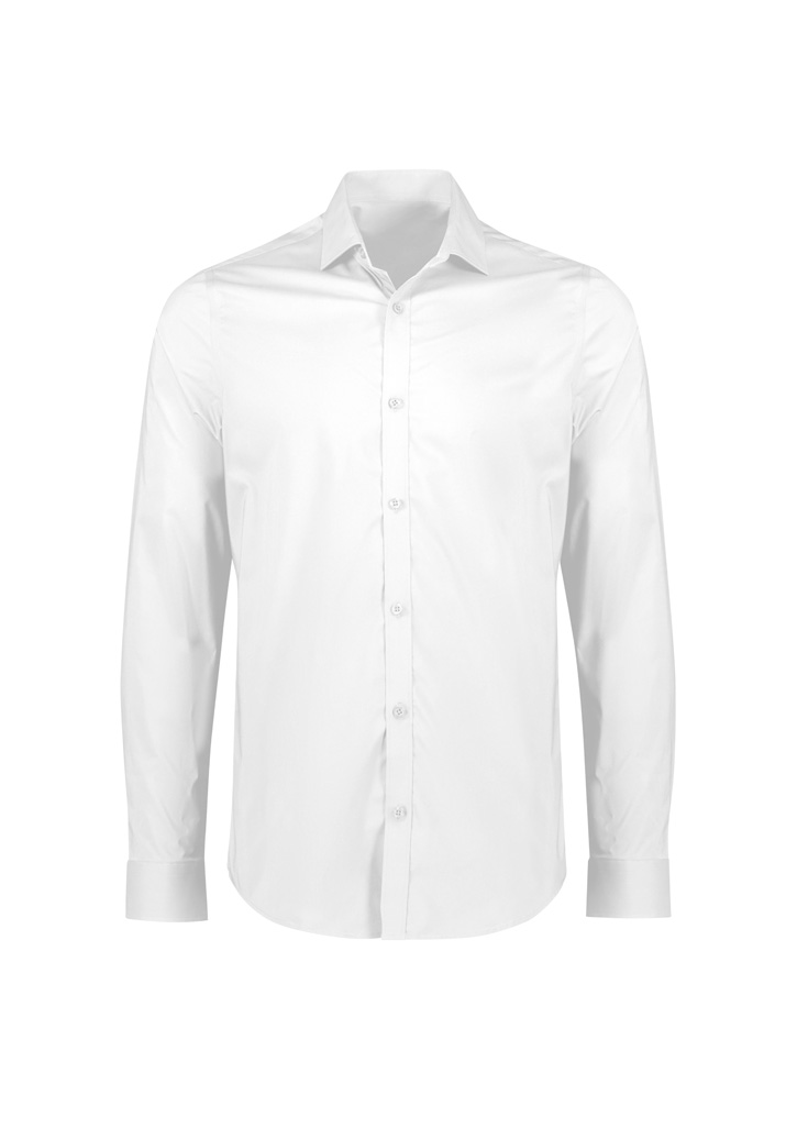 Biz Collection Mens Mason Tailored Long Sleeve Shirt S335ML - Image 2