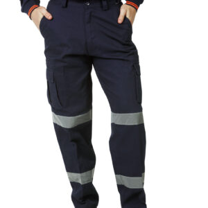 Blue Whale Cargo Trousers with Reflective Tape W93